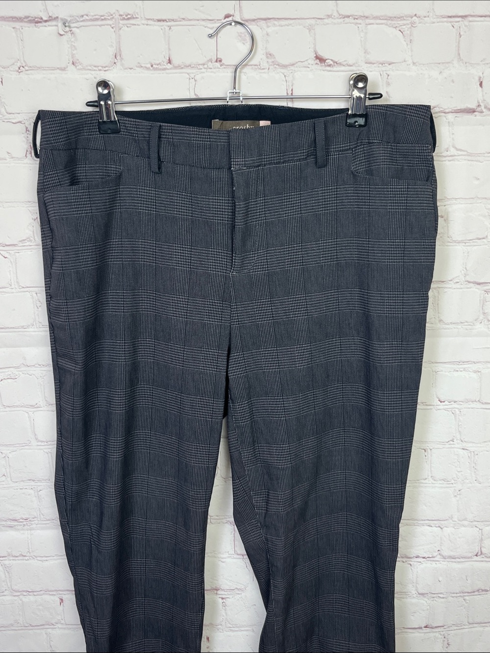 Crosby Madison Pants in Herringbone Plaid Size 12 - Picture 2 of 14
